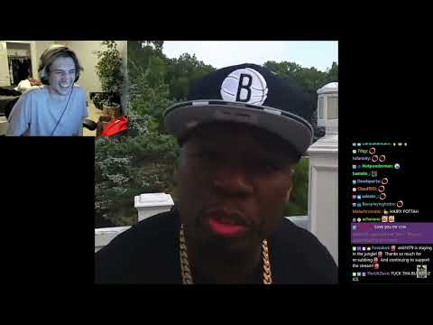 xQc Reacts To 50 Cent Challenging Floyd Mayweather