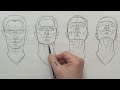 Loomis Method Monday Ep 2  | Drawing Faces Looking Up