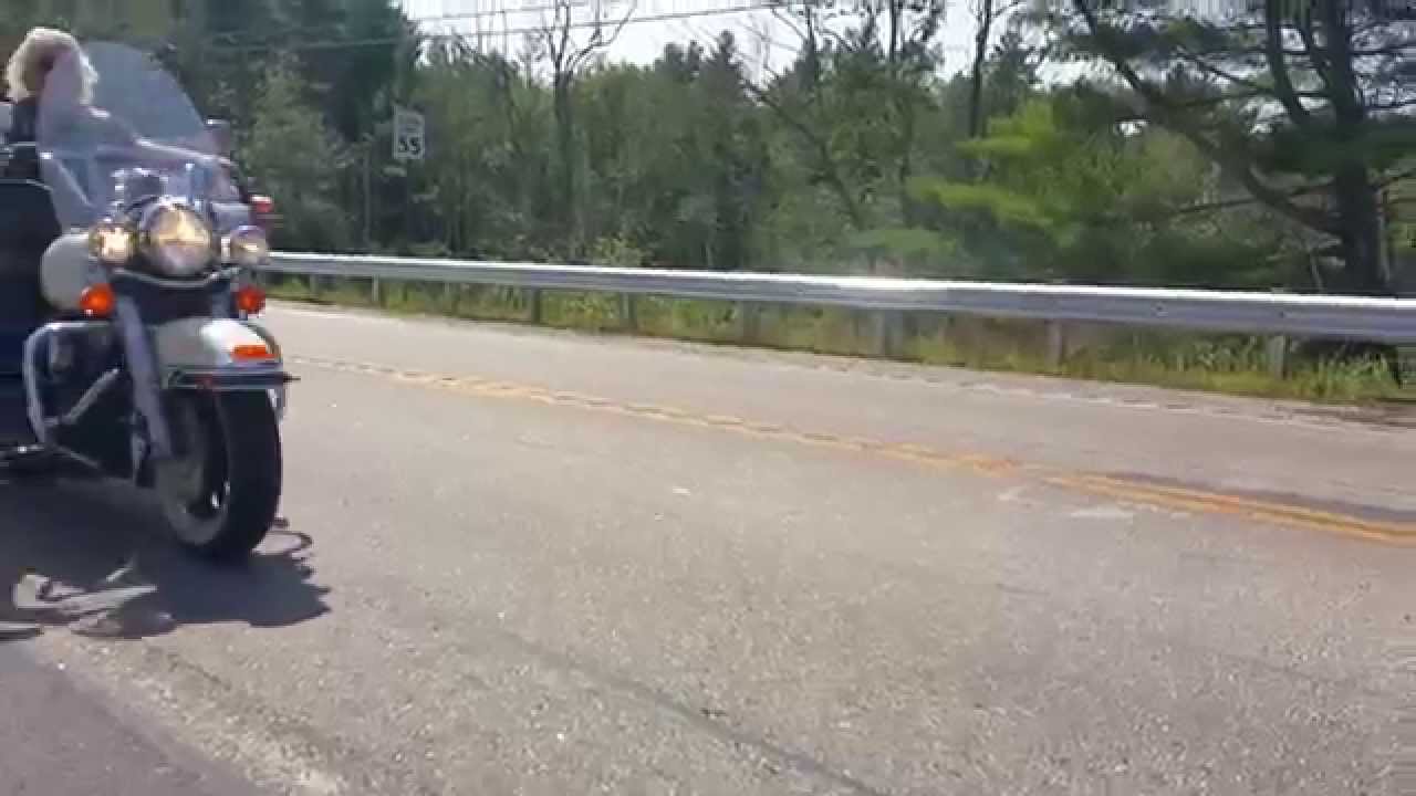 Motorcycle Rally Ride Through Lee NH 8/29/2015 - YouTube