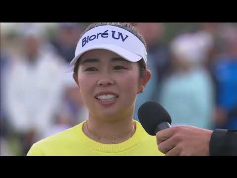 Miyu Yamashita — trophy ceremony (interpretation)