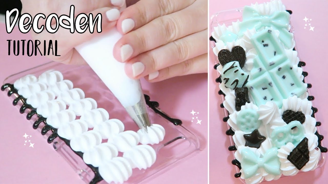 Decoden Phone Case Tutorial / DIY Phone Case [Giveaway closed] 