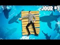 Fortnite mais je suis coincé sur un radeau