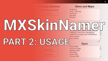 MXSkinNamer Tutorial | Part 2: Usage