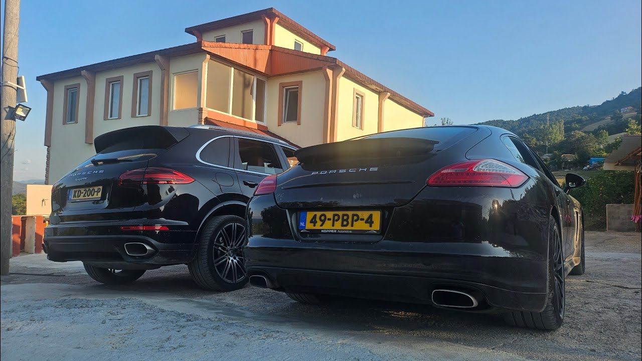 Sila yolu 2024 Porsche panamera +250km. Lastik patladı. Türkiyede hastaladık🤢 Hollanda Türkiye