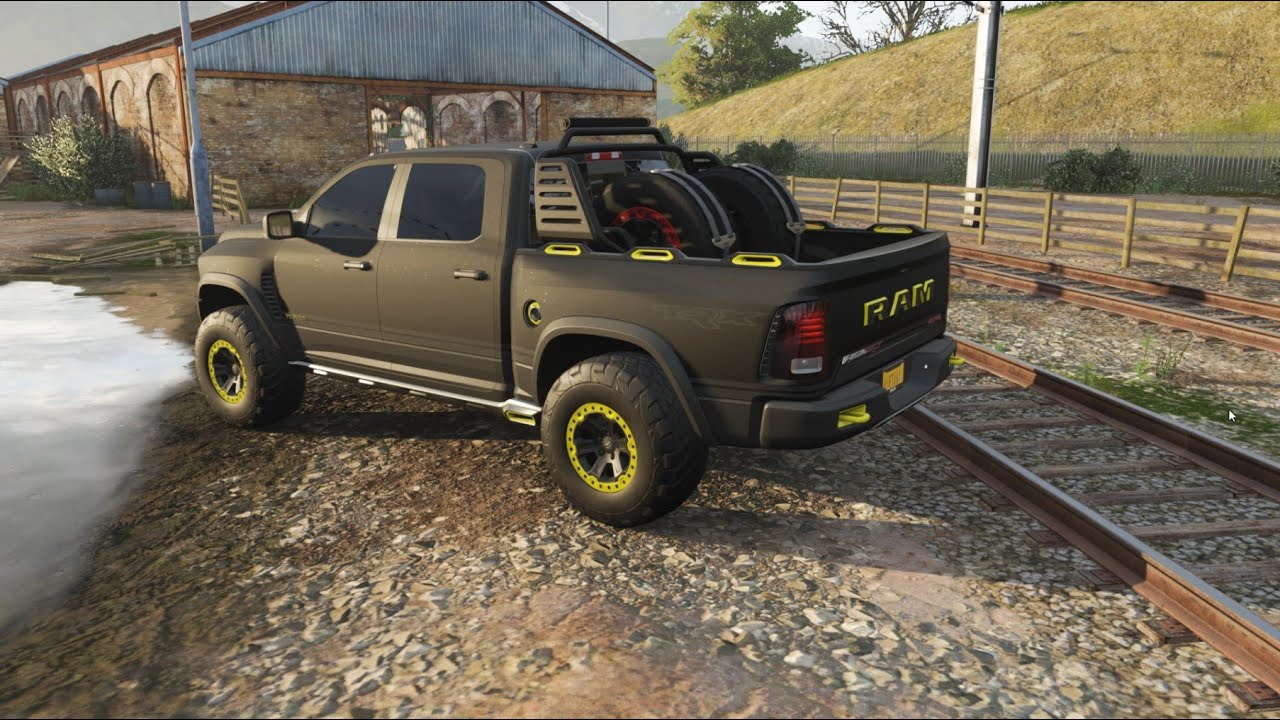 Dodge Ram 1500 Rebel TRX Concept Top Speed 239 km/h - Forza Horizon 4