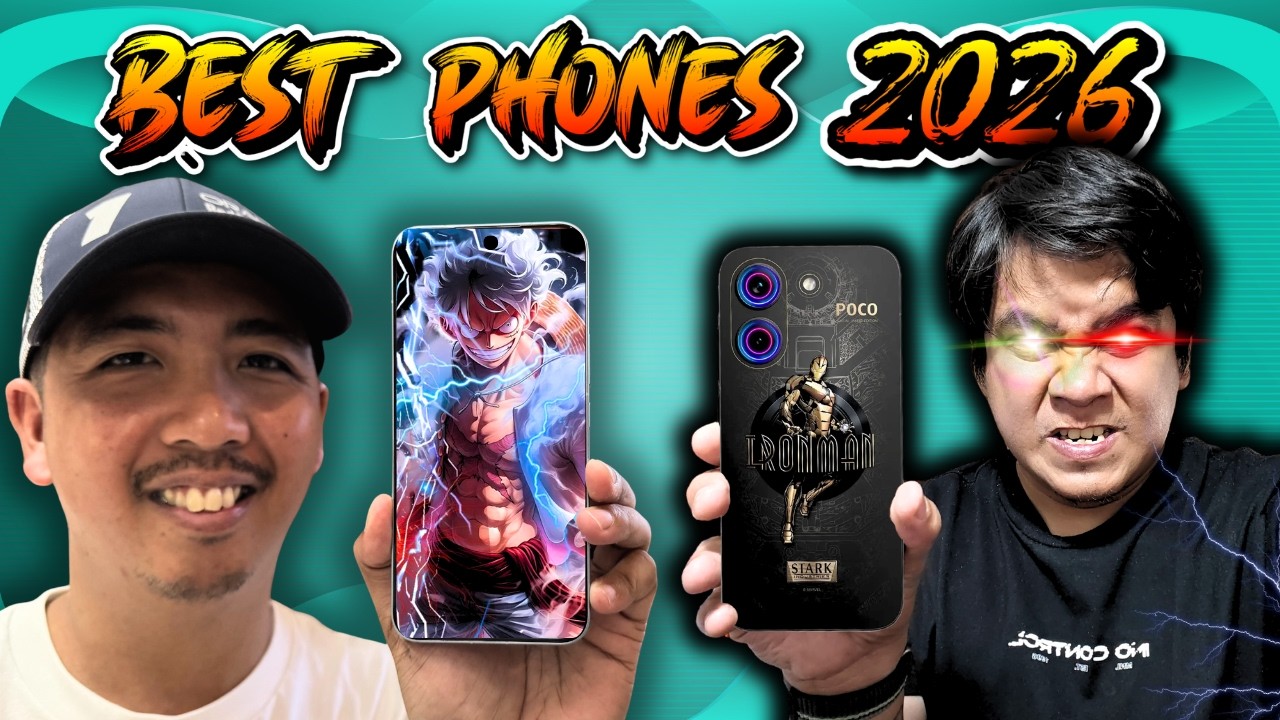 BEST PHONES 2026 Ft. @GadgetTechTips