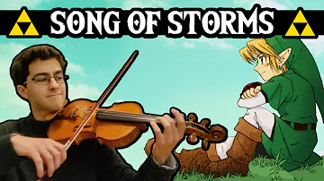 Song of Storms/Midna's Lament - Zelda Ocarina of Time - Violin Cover