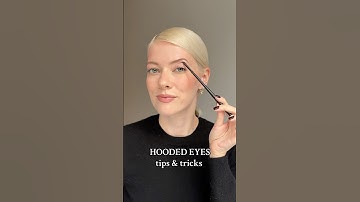 Hooded eyes makeup. Easy tips #hoodedeyes #hoodedeyemakeup #hoodedeyesmakeup #eyeliners