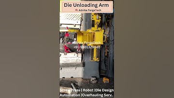Forging Die Loading Unloading Process | Loading Arm  | Forging Consultant | Advika ForgeTech
