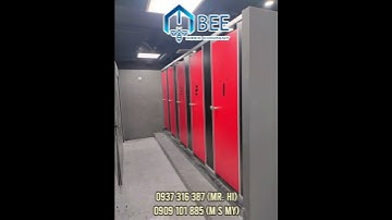 Mẫu Vách Ngăn Vệ Sinh Tấm Compact 2026