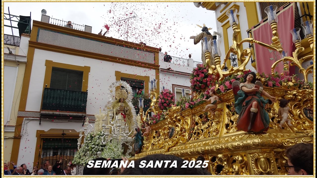 4K - NIÑO JESÚS PERDIDO Y NTRA SEÑORA DE LA CANDELARIA DE GUILLENA SEMANA SANTA 2025 SEVILLA