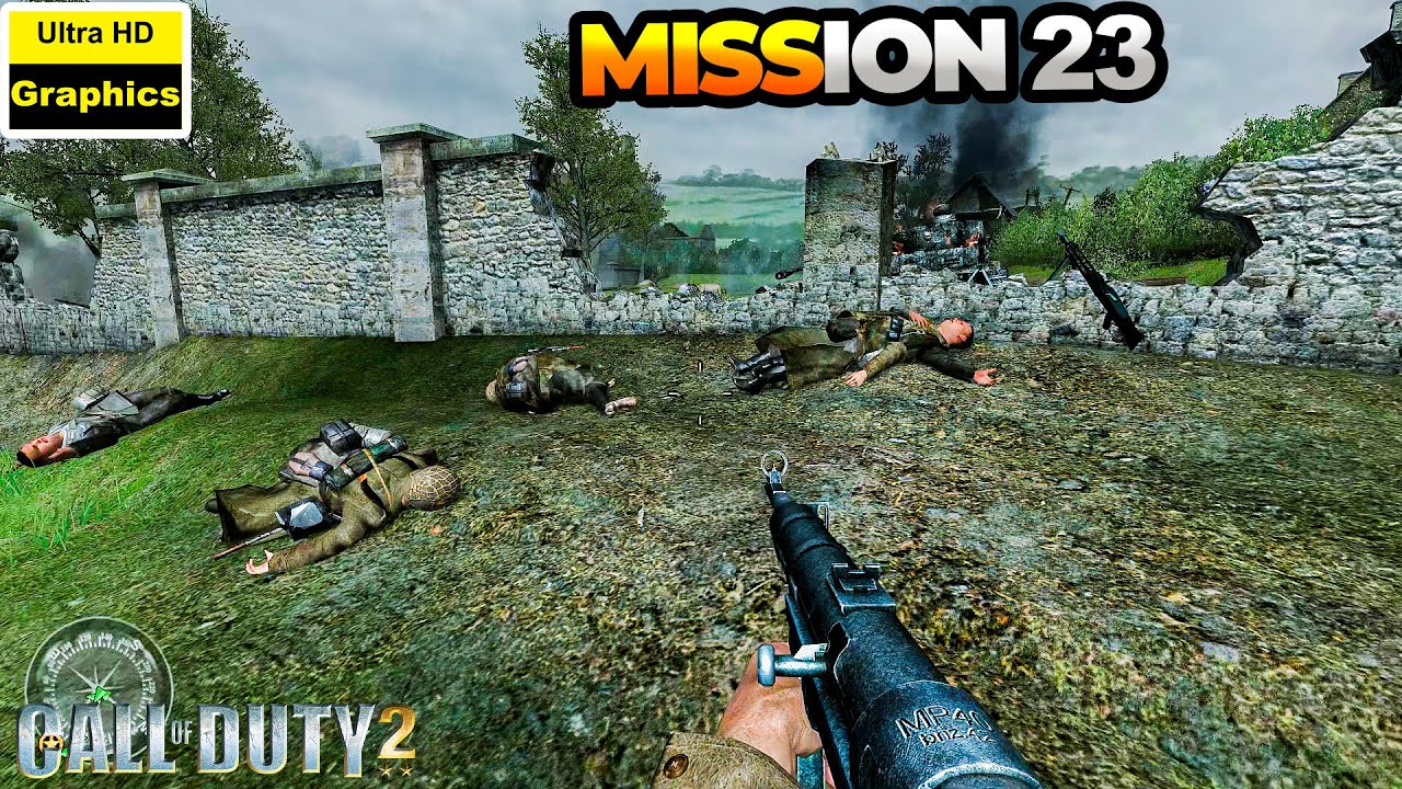 Call of Duty 2 Mission 23: The Silo Walkthrough (Sniper Defense & Mortar Teams) - Veteran CoD2 Guide