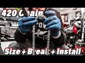 How to Cut and Install Chain | Chain Break | Chain Tension | TYRANIS TIPS