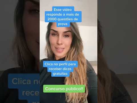 Esse vídeo responde a mais de 2.000 questões de prova