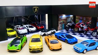 ミニカーの為の高級ガレージが凄いやん! 【トミカ】ランボルギーニ専用電動シャッターガレージ! ミニカーでは珍しいアルピーノ ルノー A310を徹底レビュー!