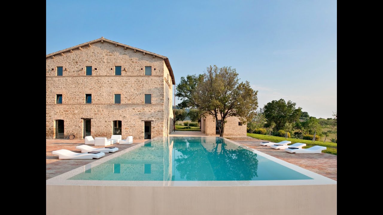 Casa Olivi: Luxury Design Villa with Infinity Pool in Le Marche, Italy