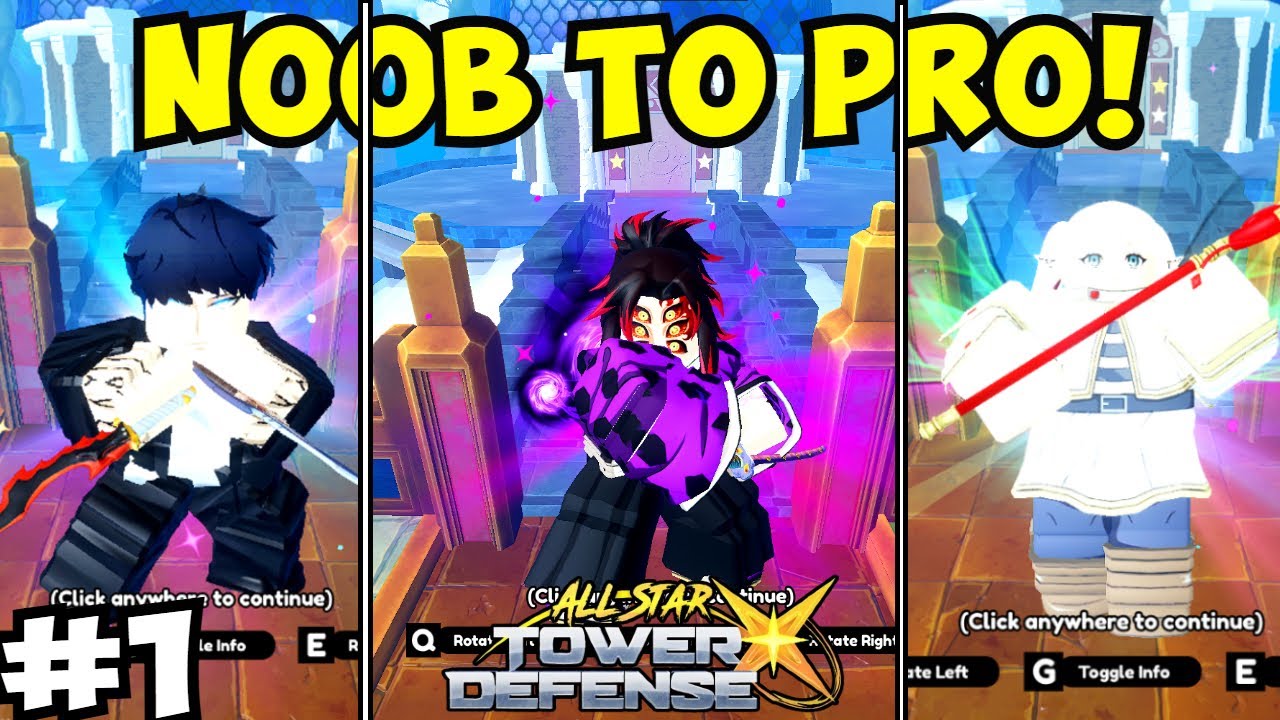 All Star Tower Defense X - Insane Luck! In Noob To Pro Series #1