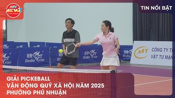 GIẢI PICKEBALL VẬN ĐỘNG QUỸ XÃ HỘI NĂM 2025 PHƯỜNG PHÚ NHUẬN