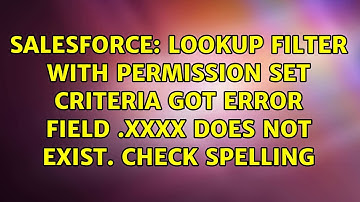 Lookup filter with permission set criteria got error Field $Permission.XXXX does not exist....