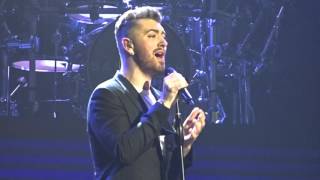 Sam Smith - Lay Me Down-  live Qantas Credit Union Arena 04/12/15. The Lonely Hour World Tour Sydney