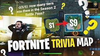 THE ULTIMATE FORTNITE TRIVIA MAP! SEASON 1-9! (Fortnite: Battle Royale)