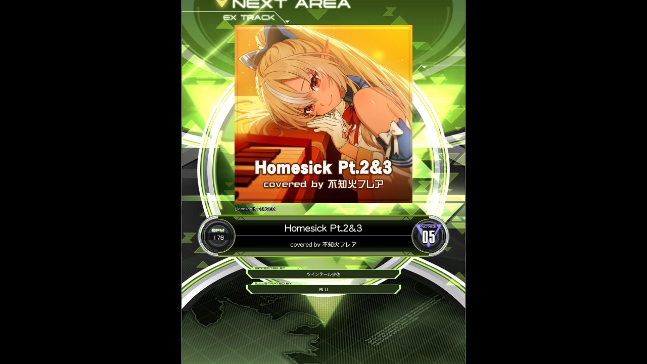 SDVX ∇】Homesick Pt.2&3（不知火フレア） (NOV) - YouTube