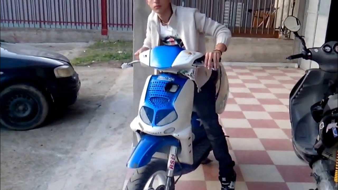 Aprilia скутер стант