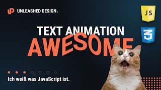 Awesome Text Animation with CSS & JS! [EN/Tutorial]