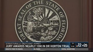 Jury awards nearly 10M in DR Horton Trial