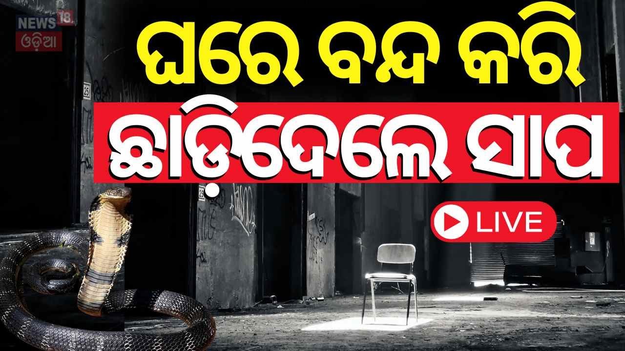 LIVE | ସାପ ସହ ଅନ୍ଧାର ଘରେ ଥିଲେ ୪ ଜଣ | Snake In Room | Berhampur Chikiti Case