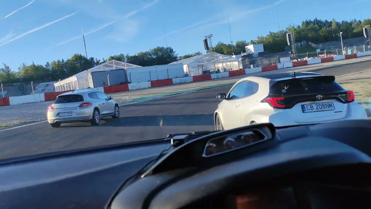 Nurburgring GP circuit 05/09/2023 Pilot Steve Sumner me in the passenger seat.