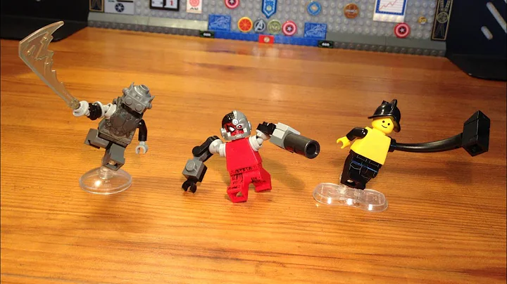 Lego Minifigures With Upgraded Arms