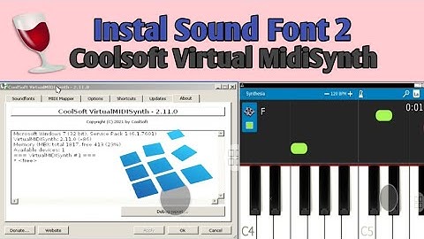Install Sound Font On Virtual Midi Synth CoolSoft In exagear