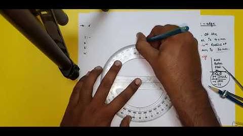 CAM PROFILE || KNIFE EDGE FOLLOWER WITH UNIFORM VELOCITY MOTION || TECHNICAL CLASSES