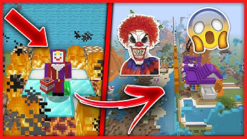 UN CLOWN TUEUR A DÉTRUIT MA MAP CACHE CACHE ! TROLL MINECRAFT PS4 FR