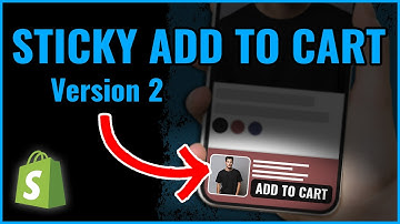 Easily Add a Sticky Add To Cart Without Apps (Increase Sales and Shopify Conversion Rate (Dawn v15)