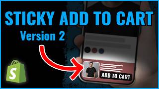 Easily Add a Sticky Add To Cart Without Apps (Increase Sales and Shopify Conversion Rate (Dawn v15)