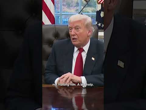 Trump on Mamdani: I expect to be 'helping him, not hurting him'