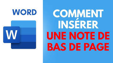 Comment INSÉRER une NOTE DE BAS DE PAGE [Formation Word Gratuite]