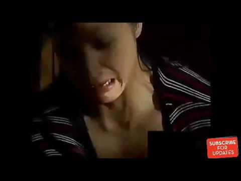 Transformation Female into Black Dog