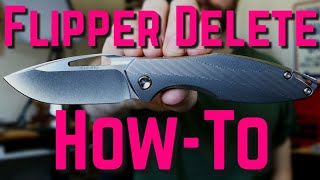 KOENIG ARIUS - HOW TO DELETE A FLIPPER TAB!!! #howto #steps #tool #tools 