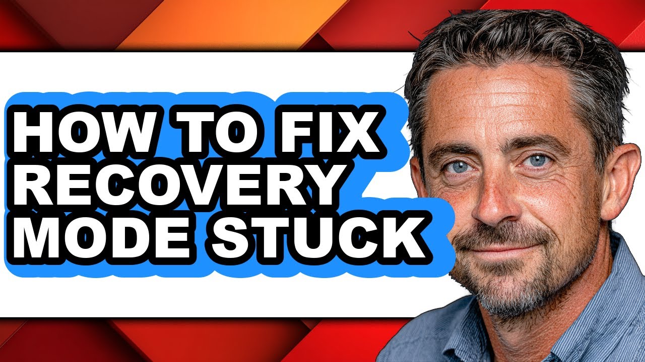 How to Fix Recovery Mode Stuck - Step by Step