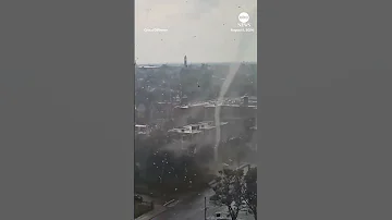 Tornado Hits Buffalo New York 