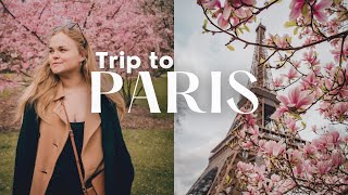 Girls trip to Paris 🥐🌸 Eiffel tower, metro strike, French bakeries & river cruise | Part 2