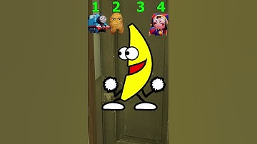 Thomas The Train Vs Cotton Eye Joe Vs Dancing Banana Vs Pomni Guess Gmod