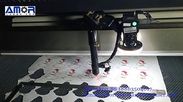 CCD camera laser cutting machine for image recognition cutting