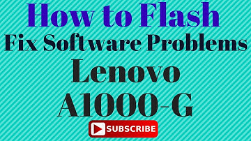 Lenovo A1000 G Flash done with Flash Tool by GsmHelpFul