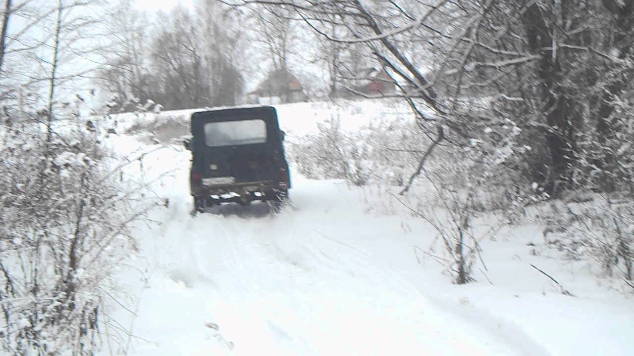 Дром зима уаз