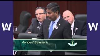 Prasad Panda Members' Statement - November 25, 2015