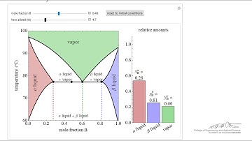 Phase Diagrams for Partially-Miscible Liquids